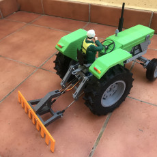 Picture of print of OpenRC Tractor rice rake