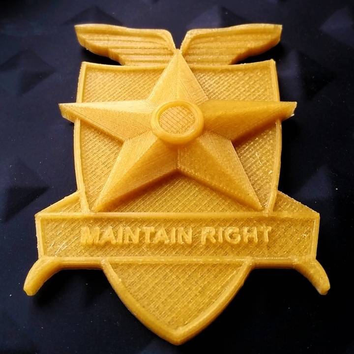 MFP Badge - Maintain Right (Mad Max) image