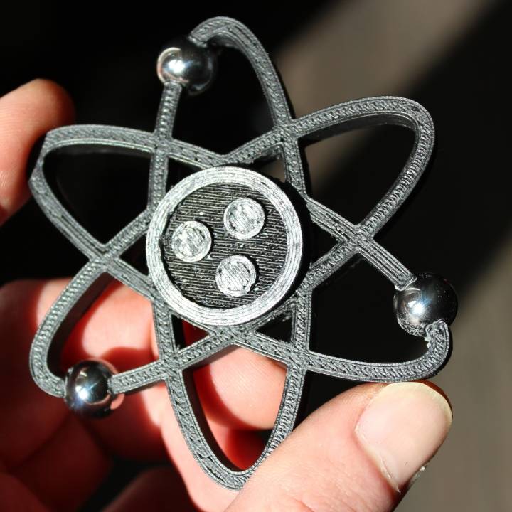 Atom Fidget Spinner image