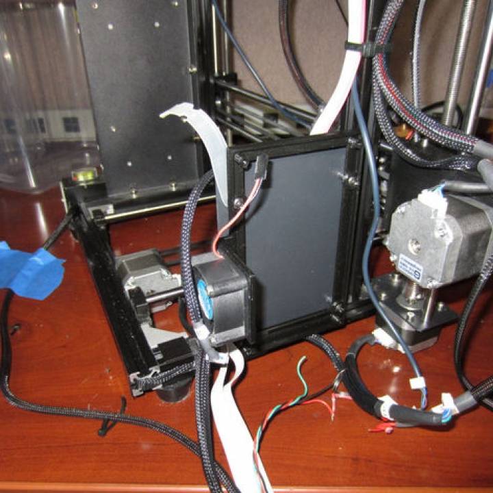 3D Printer MKS Base Controller Mount adapter to MKS Gen Mount image