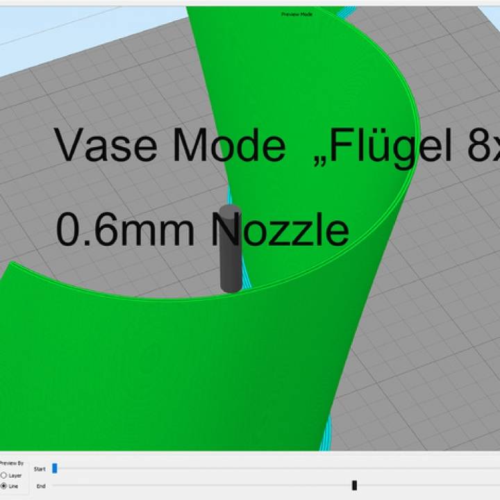 3D Printable Vertical Wind Turbine VAWT by Tobias Gabathuler