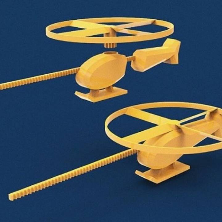 Flying Helicopter Toy image