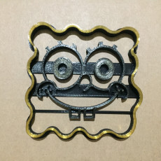 Picture of print of Sponge Bob Square Pants Cookie Cutter
