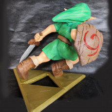 Picture of print of Young Link , Ocarina of Time
