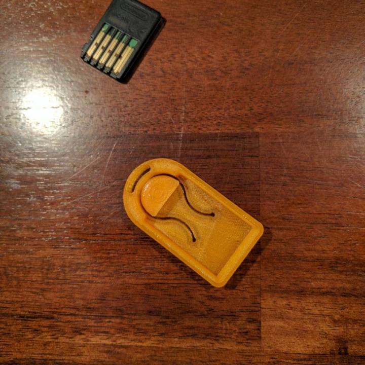 Nintendo Switch cartridge holder, key chain. image