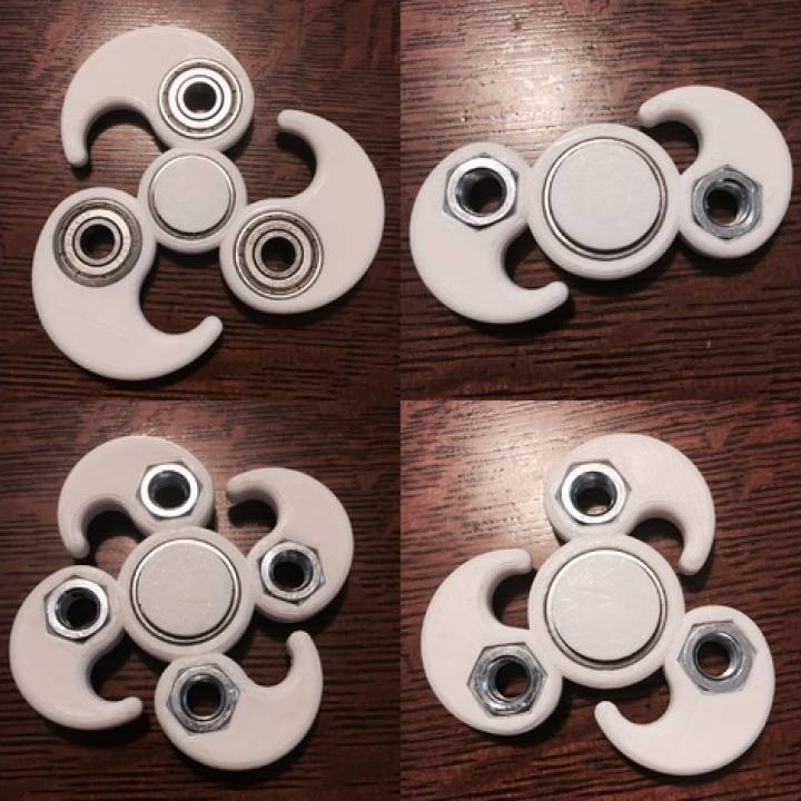 Customizable Yin-Yang Fidget Spinner image