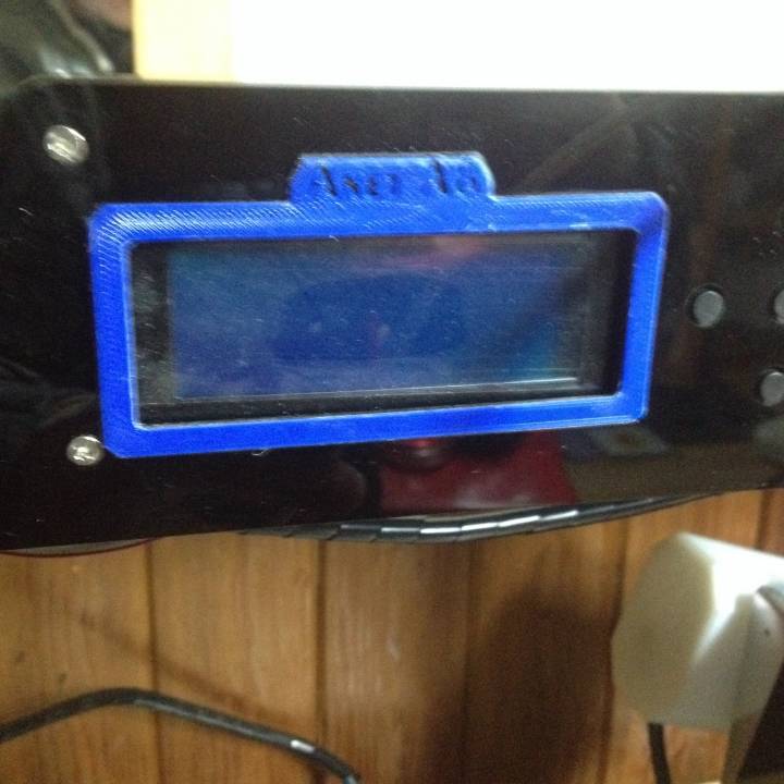 Anet a8 lcd screen cover(after feb2017 versions) image