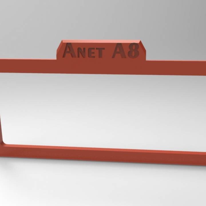 Anet a8 lcd screen cover(after feb2017 versions) image