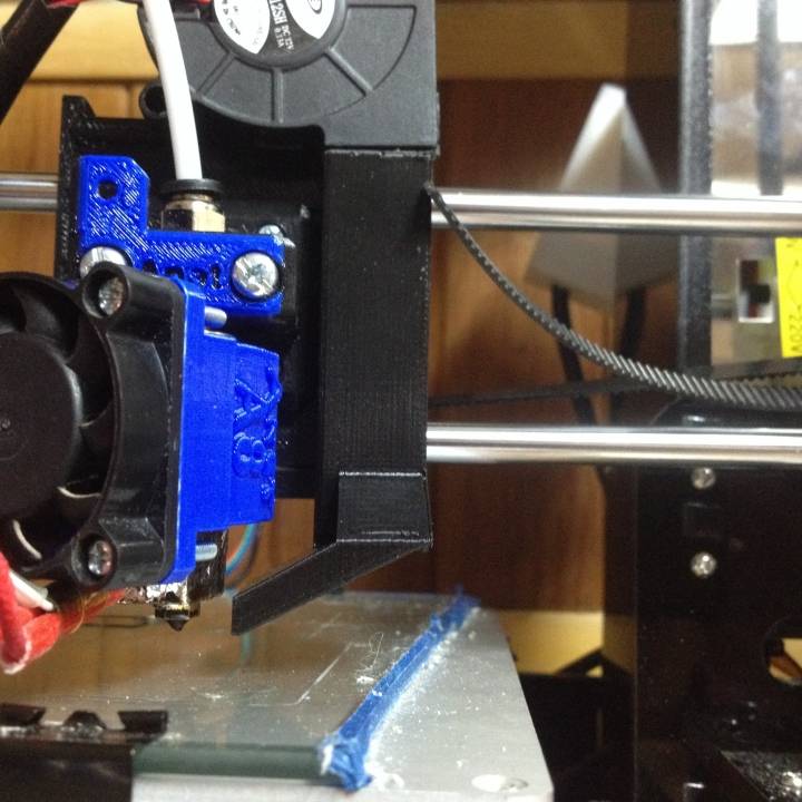 Complete butter slider  x carriage for anet a8 image