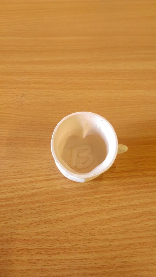 Heart shaped cup image