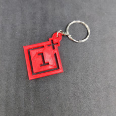 Picture of print of OnePlus Keyring