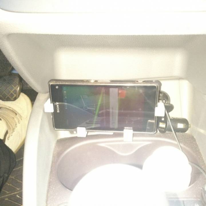 Smartphone cell phone holder SEAT Ibiza 6J image