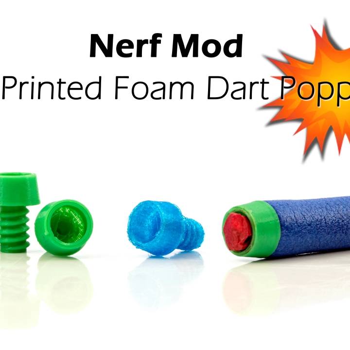 Nerf Explosive Tips - Party Snap Foam Dart Tips image