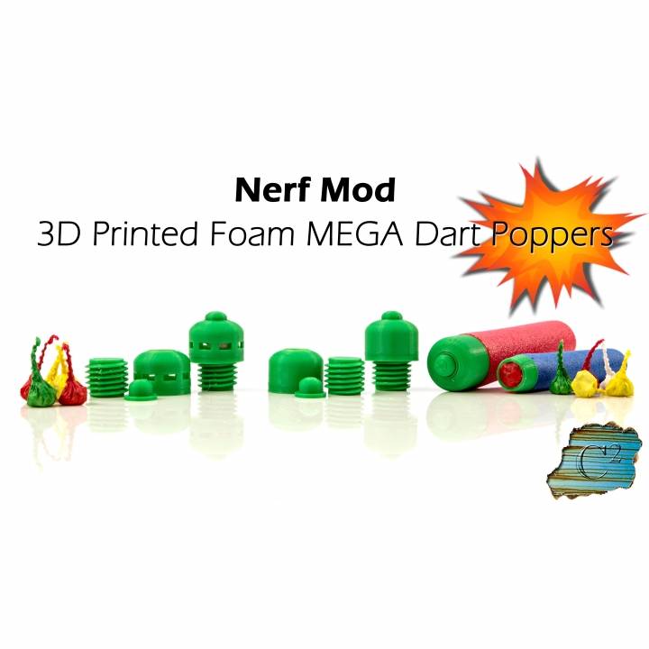 Nerf MEGA Explosive Tips - Party Snap Foam Dart Tips image