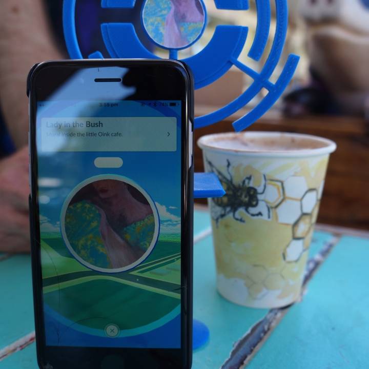 Pokestop at the Coffee Shop image