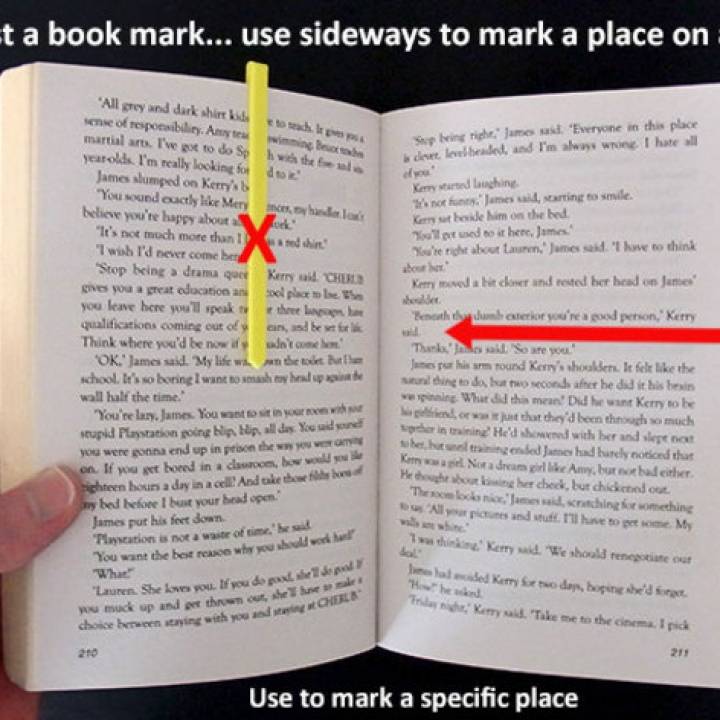 Place Marks... Mark Pages and Places on the Pages image