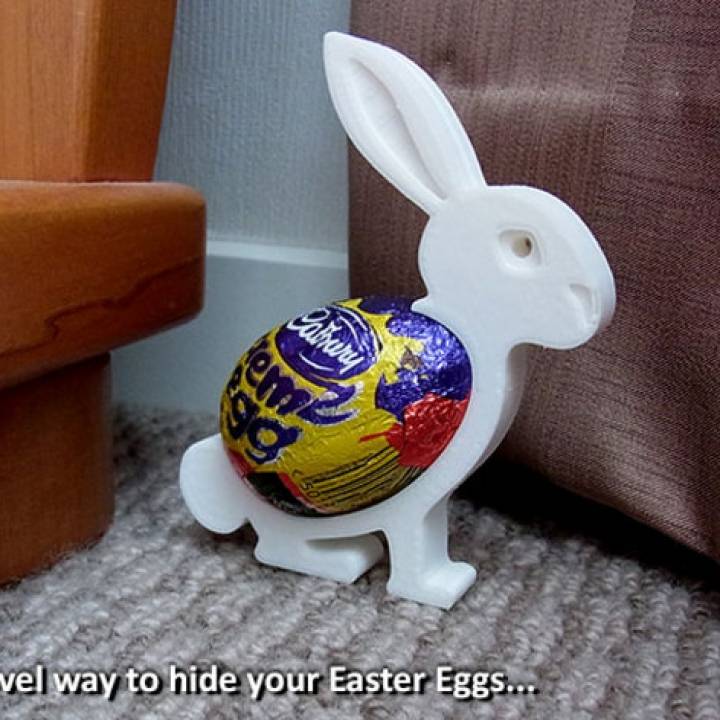 Easter Egg Holder Bunnies image