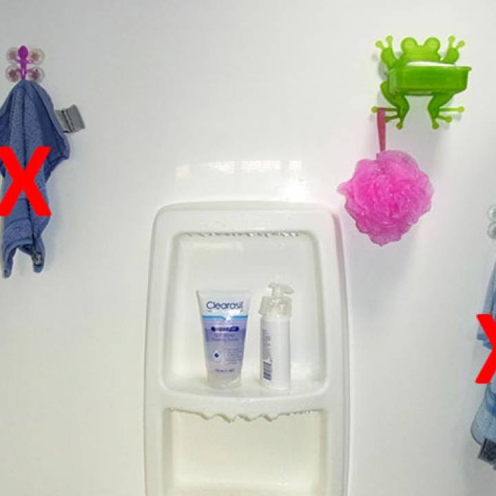 Tidy Up Your Shower With Face Cloth Holders... image