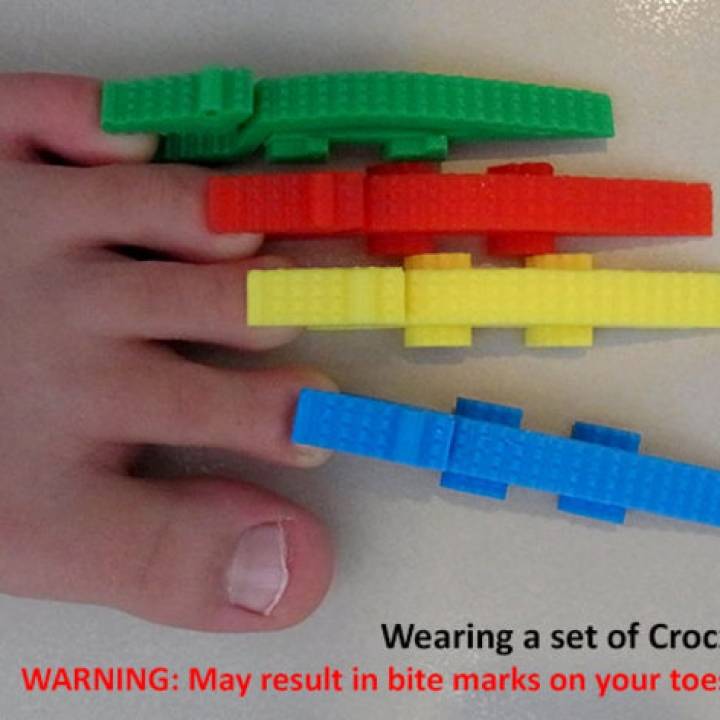 Crocz... Crocodile Clips / Clamps / Pegs with Moving Jaws image
