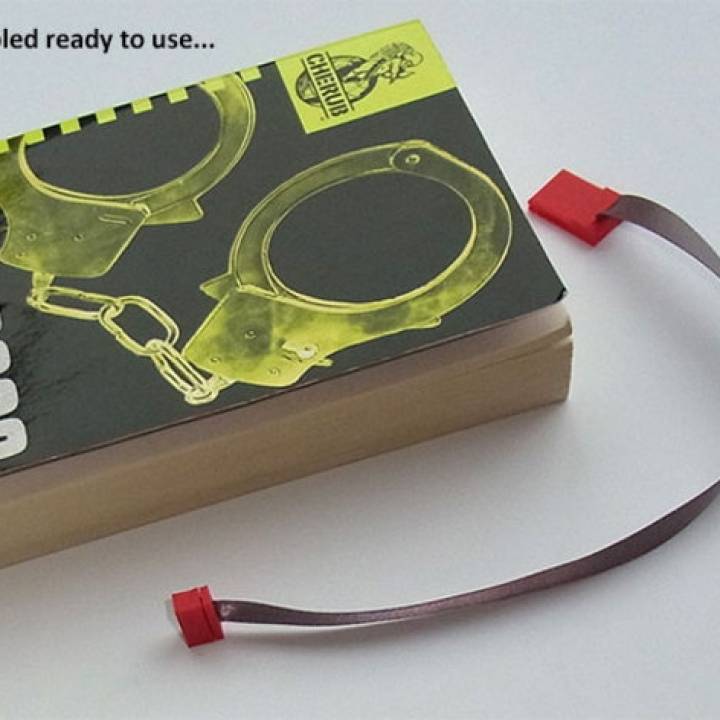 Clip-On Bookmarks For Paperbacks And Magazines - No Relocating Required As You Read. image