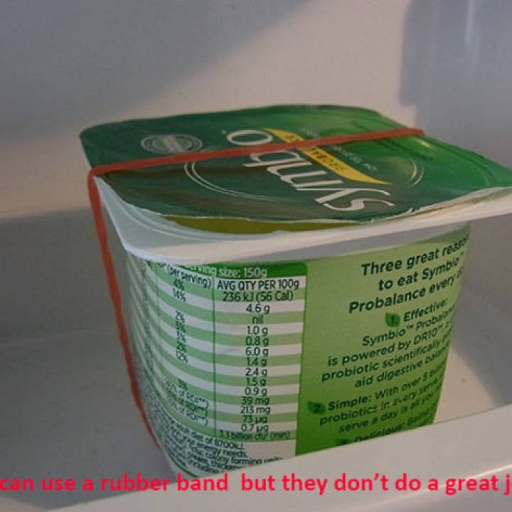 Pot / Tub Clips... Quick and easy clips for part used pot/tubs in the fridge image