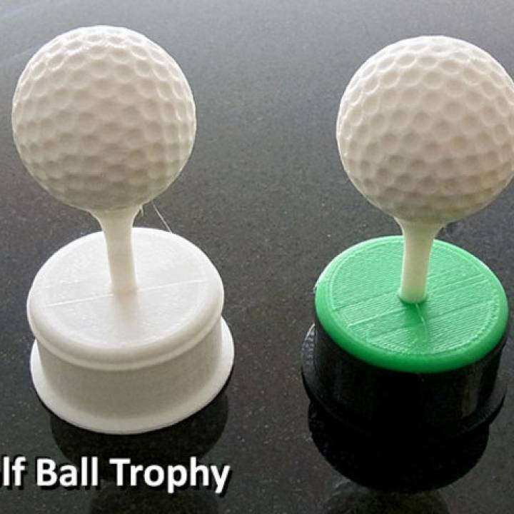 Golf Ball Trophy image