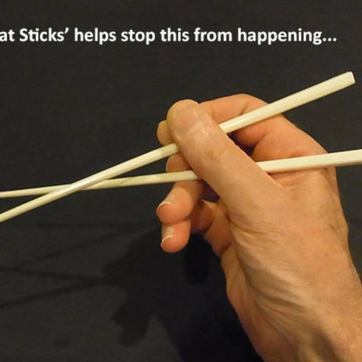 'Cheat Sticks' - The Easy Way To Keep Your Chop Sticks Under Control! image