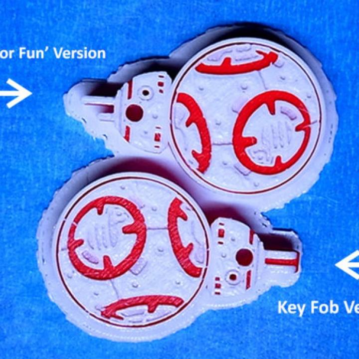 Rotating BB8 Droid And BB8 Key Fob image