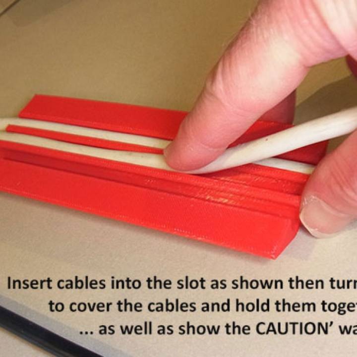 'CAUTION Cable Cover' image