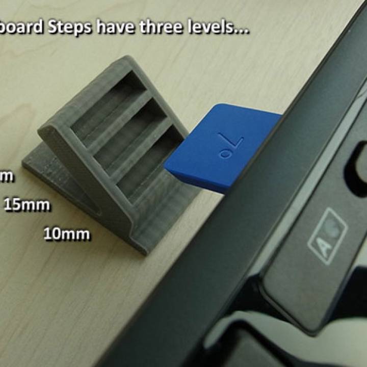 Keyboard Steps - Adjust The Angle Of Computer Keyboards image