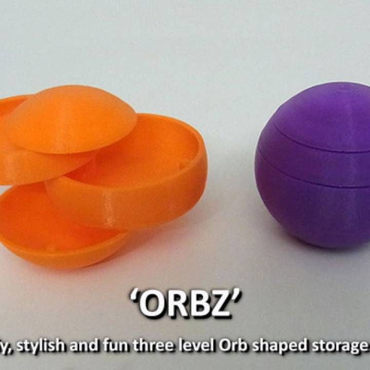 ORBZ - A Mutli-Layerd Orb Shaped Storage Solution image
