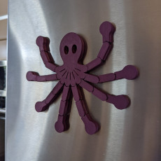 Picture of print of Octo Magnetz... The Ultimate Fridge Magnet!