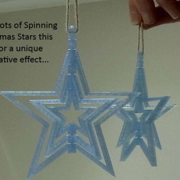 Spinning Christmas Star image