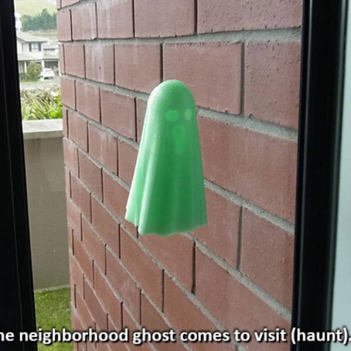 Ghosts in the Window (or Wall) image
