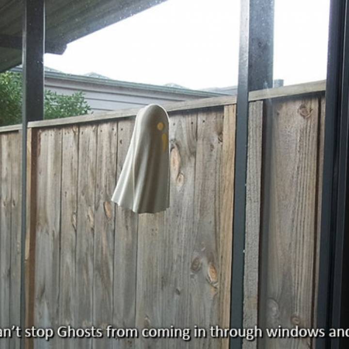 Ghosts in the Window (or Wall) image