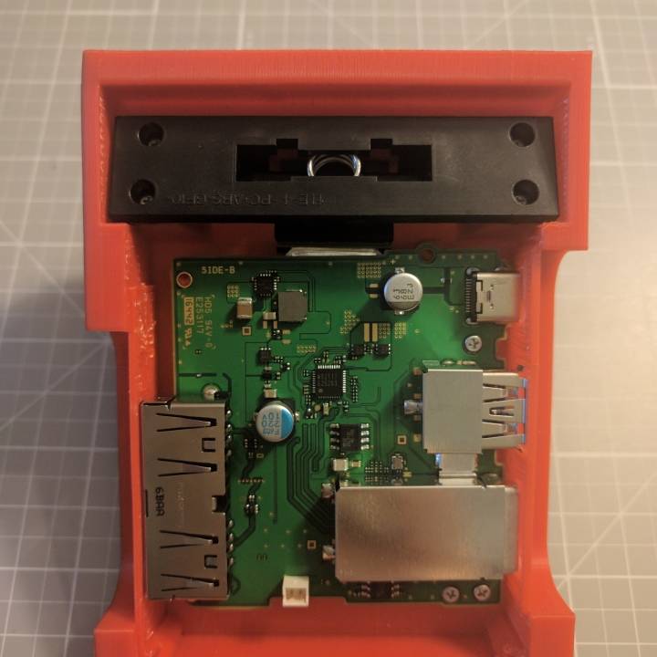3D Printable Zaku Nintendo Switch Dock Mod by Scorpok