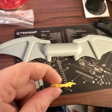 Picture of print of Full sized Lego batarang