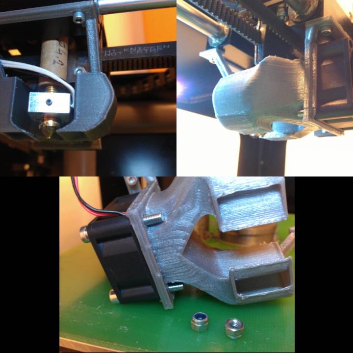 Cooling duct for Easy3DMaker image