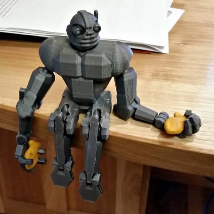 Print-In-Place Articulated Figure: Zippityboombot! image