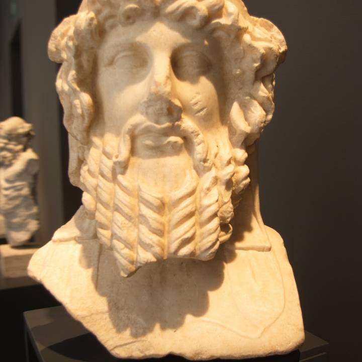 Janiform Herm of Dionysus image