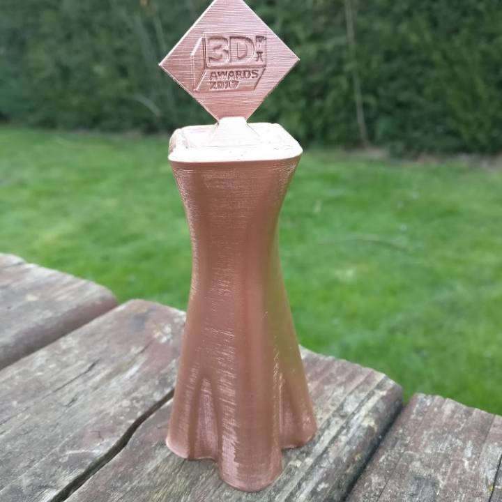 3D PI Awards 2017 Trophy image