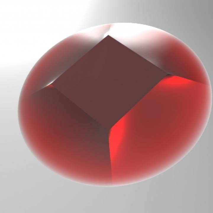 Ruby gemstone from Steven Universe image