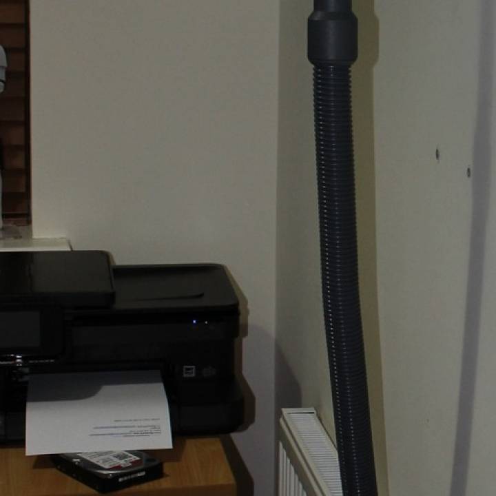 3D Printable Diy Drill Dust Collector Vacuum Attachment 32mm VAX by