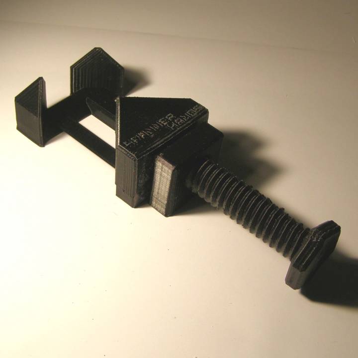 Hobby Corner Clamp / Angle Presser Vice Fully 3D Printable image