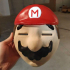 Happy Mask Mario print image