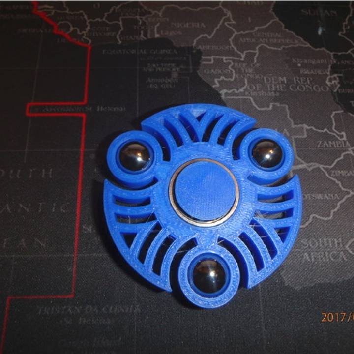 1/2" Ball Bearing Fidget Spinner - Wingnut2k #5 image