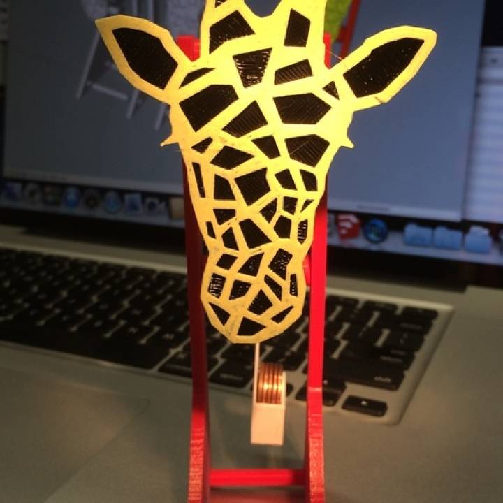 Pendulum Powered Giraffe In Motion image