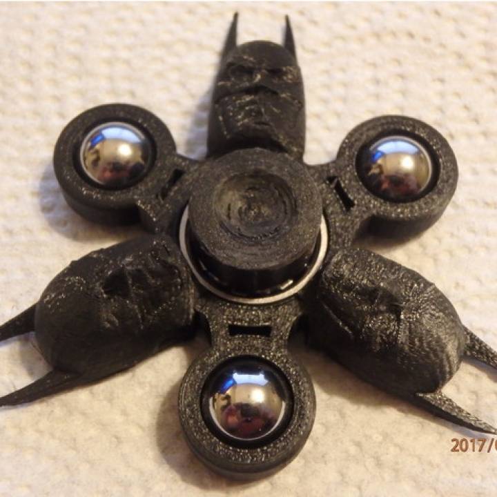 Batman Head Fidget Spinner - Wingnut2k image