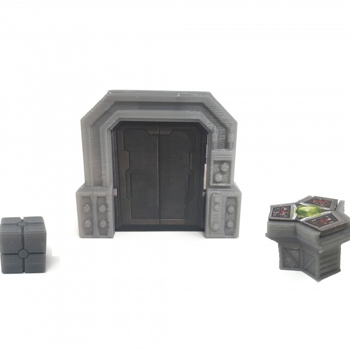 Star Wars Imperial Assault Custom Door Holder Tokens image