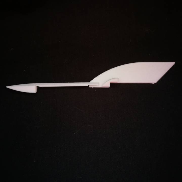 Helo model Rocket & Launch Pad (Estes Style) image